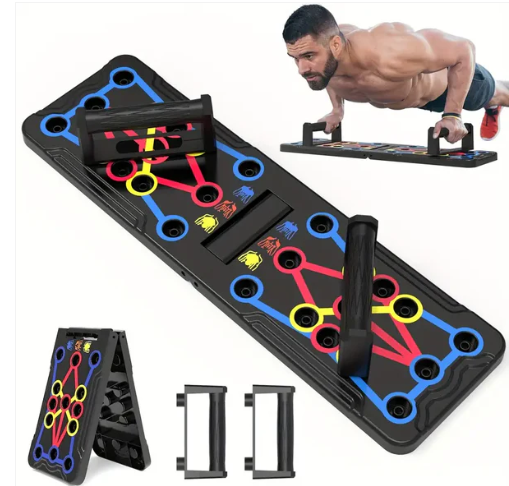 Multi-Functional Push-Up Board –All-in-One Home Strength Revolution